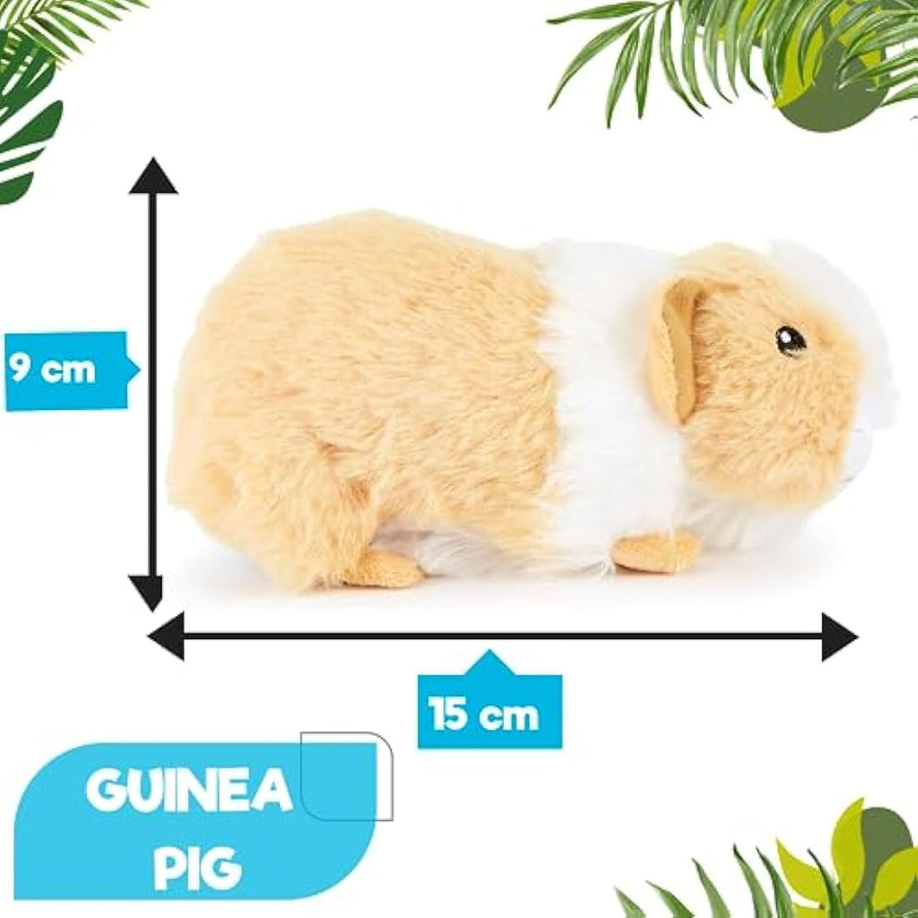 Zappi Co Recycled Plush Guinea Pig – 15cm Eco-Friendly Stuffed Animal