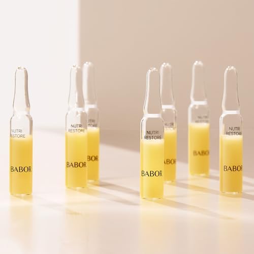 BABOR Nutri Restore Face Serum Vials with Argan Oil & Aloe Vera (7 x 2ml)