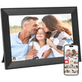 Hesmor 10.1 Inch WiFi Digital Photo Frame - 32GB IPS Touch Screen, Black
