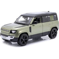 Bburago Land Rover Defender – 1:24 Scale Die-Cast Model SUV, Green