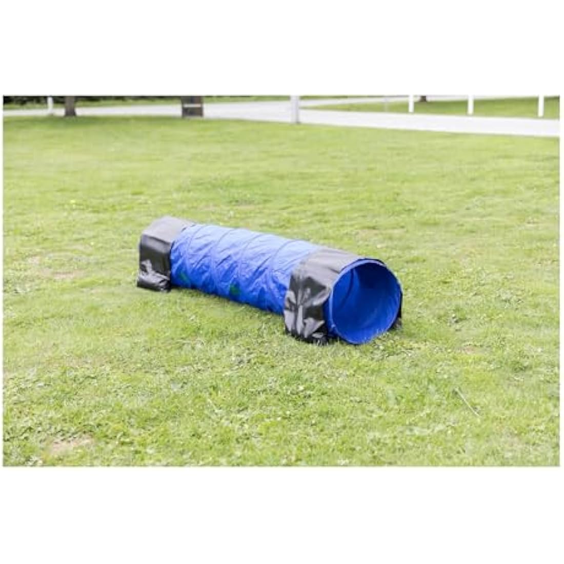 Trixie Dog Agility Training Tunnel - 5m Large Outdoor Obstacle, Blue