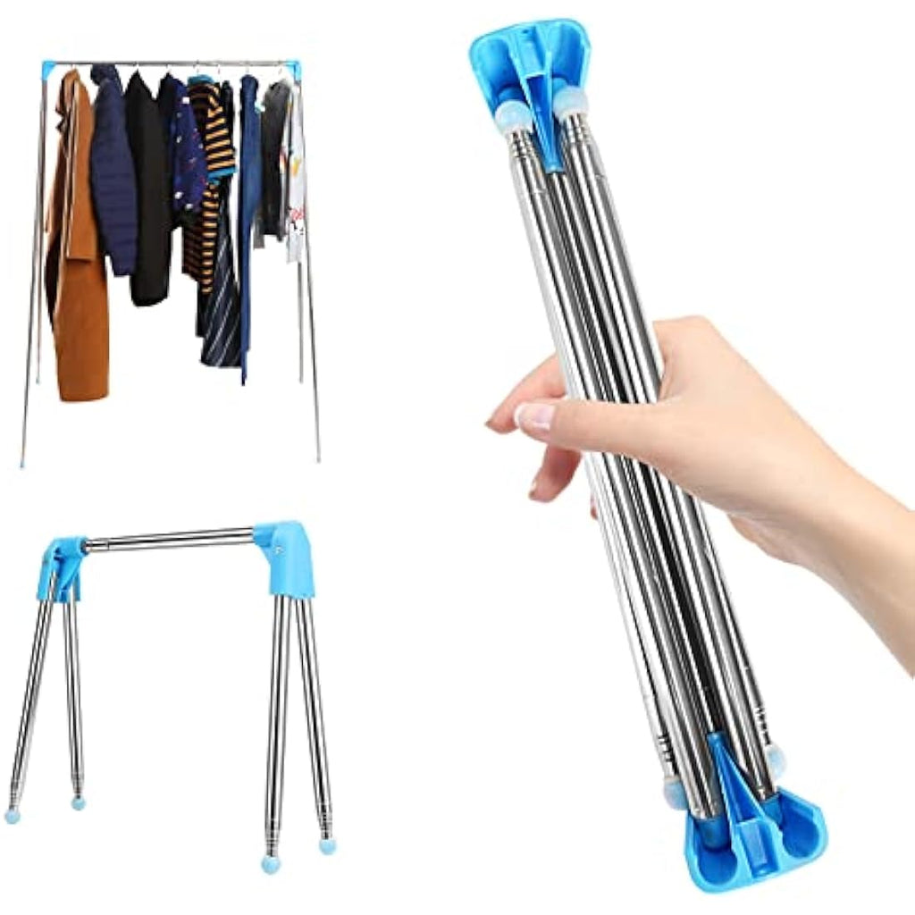 Portable Garment Rack – Retractable Stainless Steel Drying Rack