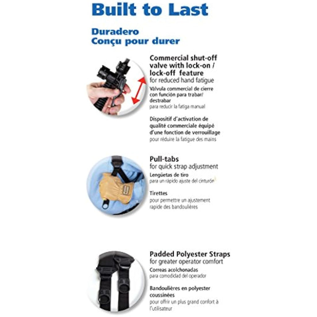 Solo 425 Professional Piston Backpack Sprayer | 4-Gallon, 90 PSI