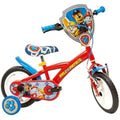 Toimsa Paw Patrol 12" Kids Bike with Training Wheels – Blue/Red