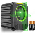 Huepar Green Beam Self-Leveling Laser Level – Cross Line Alignment Tool