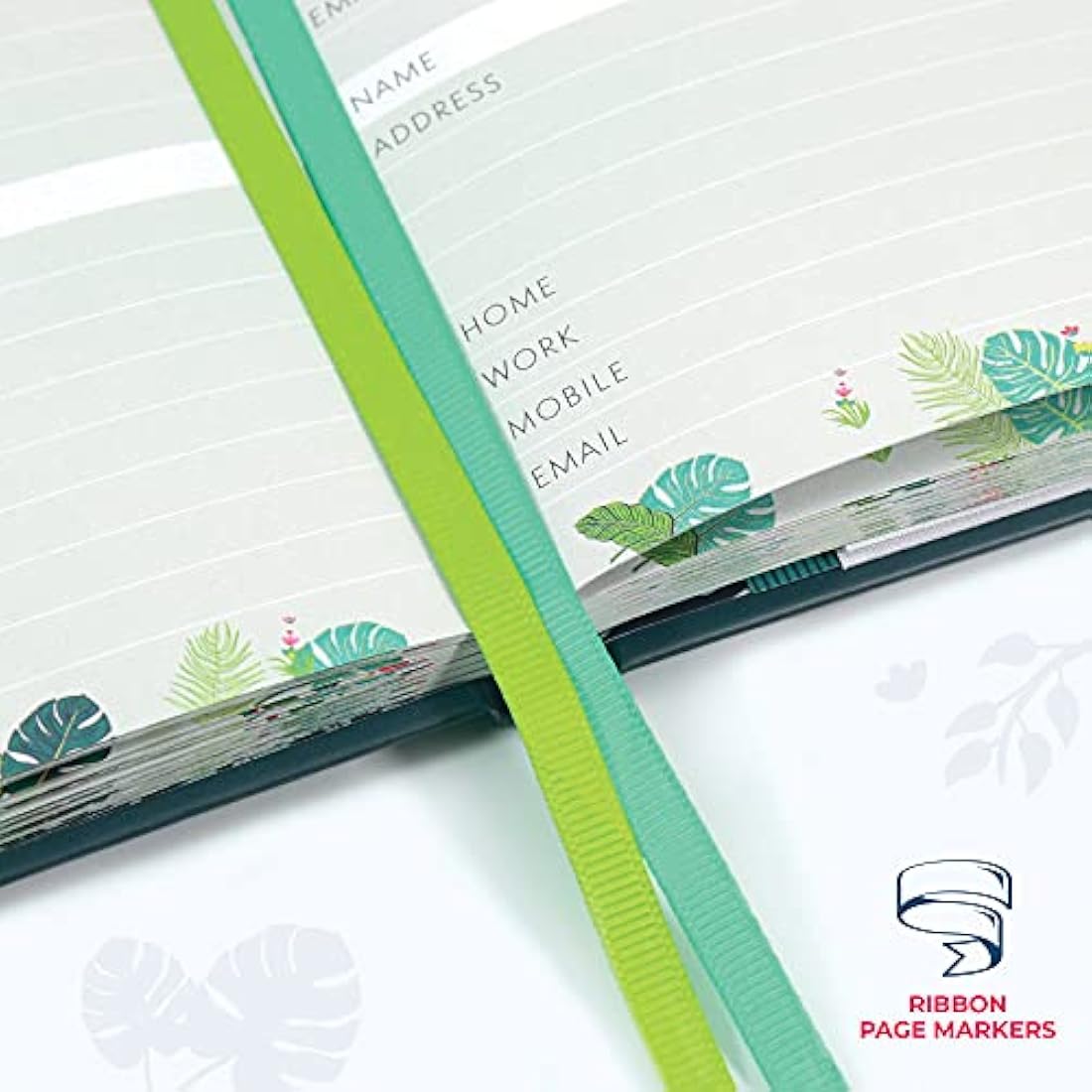 Boxclever Press Tabbed Address Book - Hardcover Contact Organizer, 432 Spaces