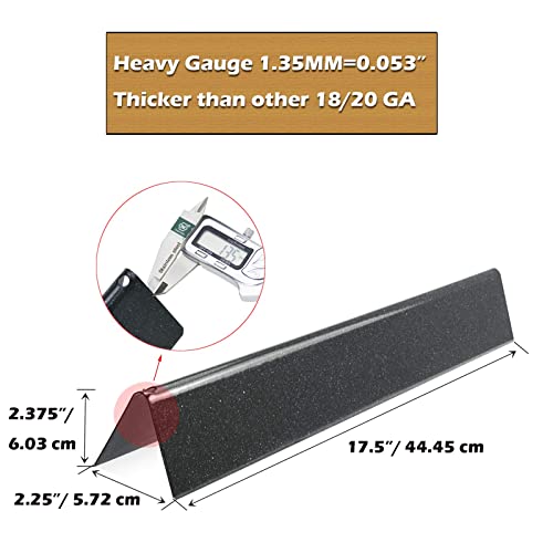 Denmay Flavorizer Bars for Weber Genesis 300 Series | Porcelain Steel, 5-Pack