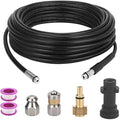 Jolof Store 10M Pressure Washer Drain Cleaning Hose Kit for Karcher K2-K7