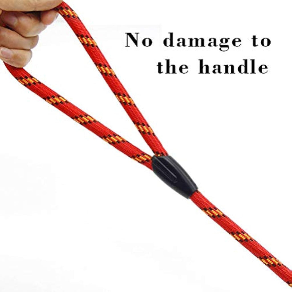 Dog Slip Lead – 125cm Durable Nylon Training Leash, Red