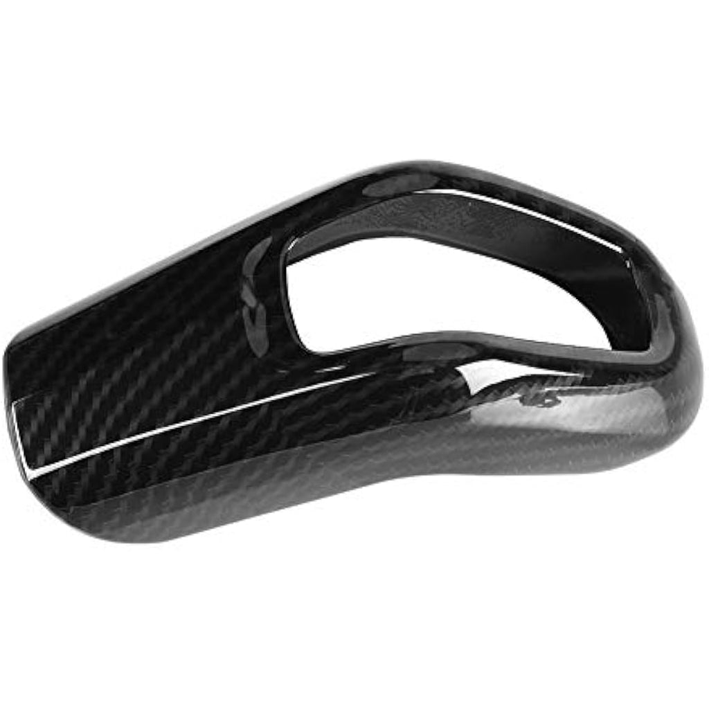 Dioche Carbon Fiber Gear Shift Knob Cover Trim for Sport 2014-2017