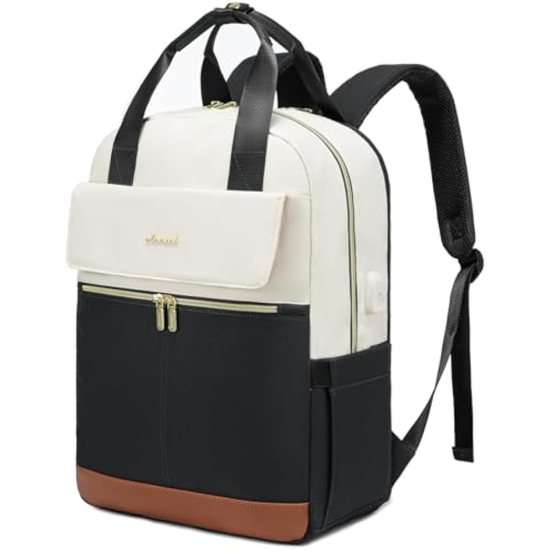LOVEVOOK 17.3 Inch Laptop Backpack for Women | USB Charging Travel Bag