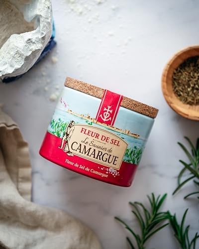 Le Saunier De Camargue Fleur De Sel - Hand Harvested French Sea Salt, 125g