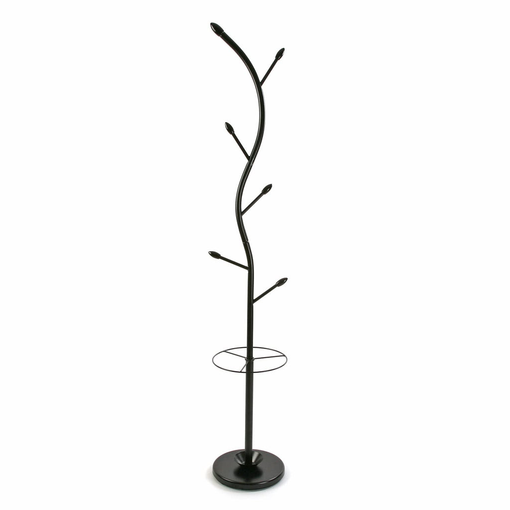 Versa 187903 Coat Stand Black, 185 x 30 x 30 cm
