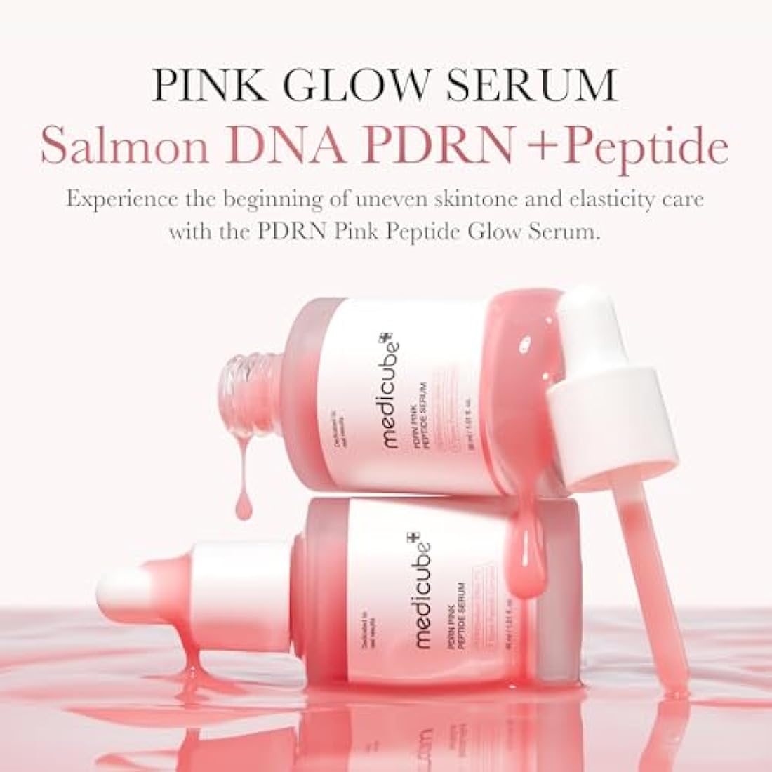 Medicube PDRN Pink Peptide Serum – Firming & Barrier Repair 30ml