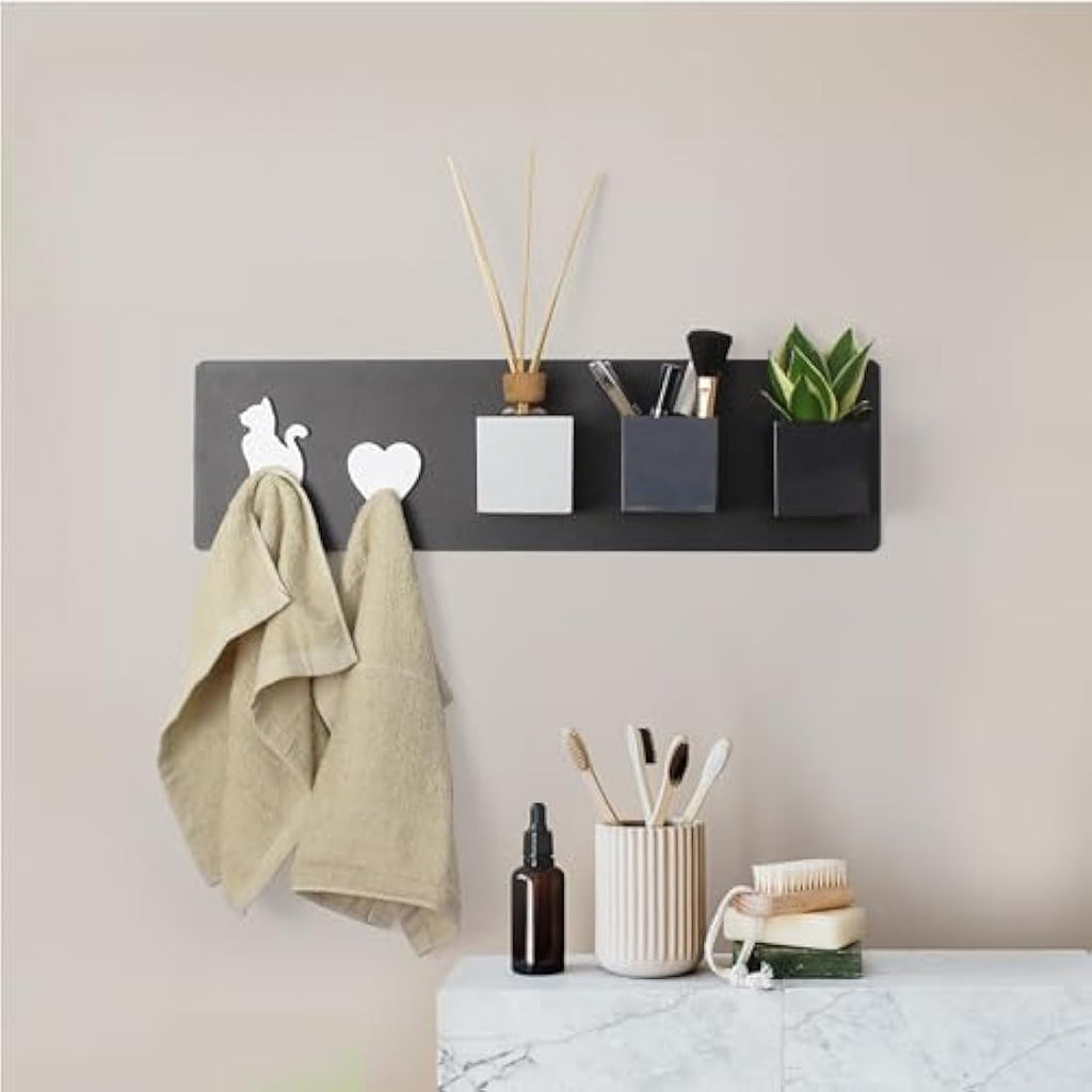 KalaMitica Magnetic Storage Cubes – Set of 3 Planter Pots for Walls