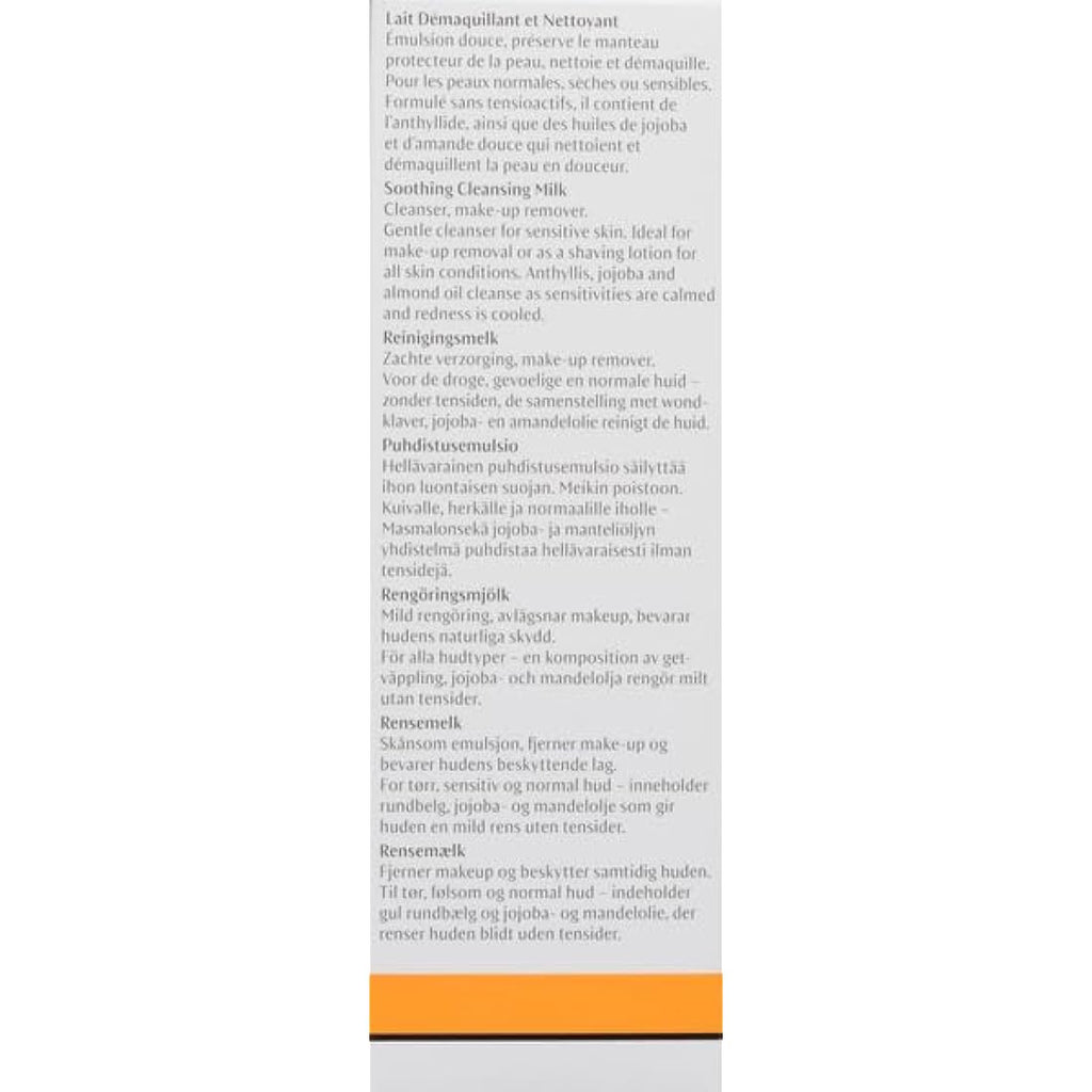 Dr. Hauschka Soothing Cleansing Milk – Organic Face Cleanser, 145 ml