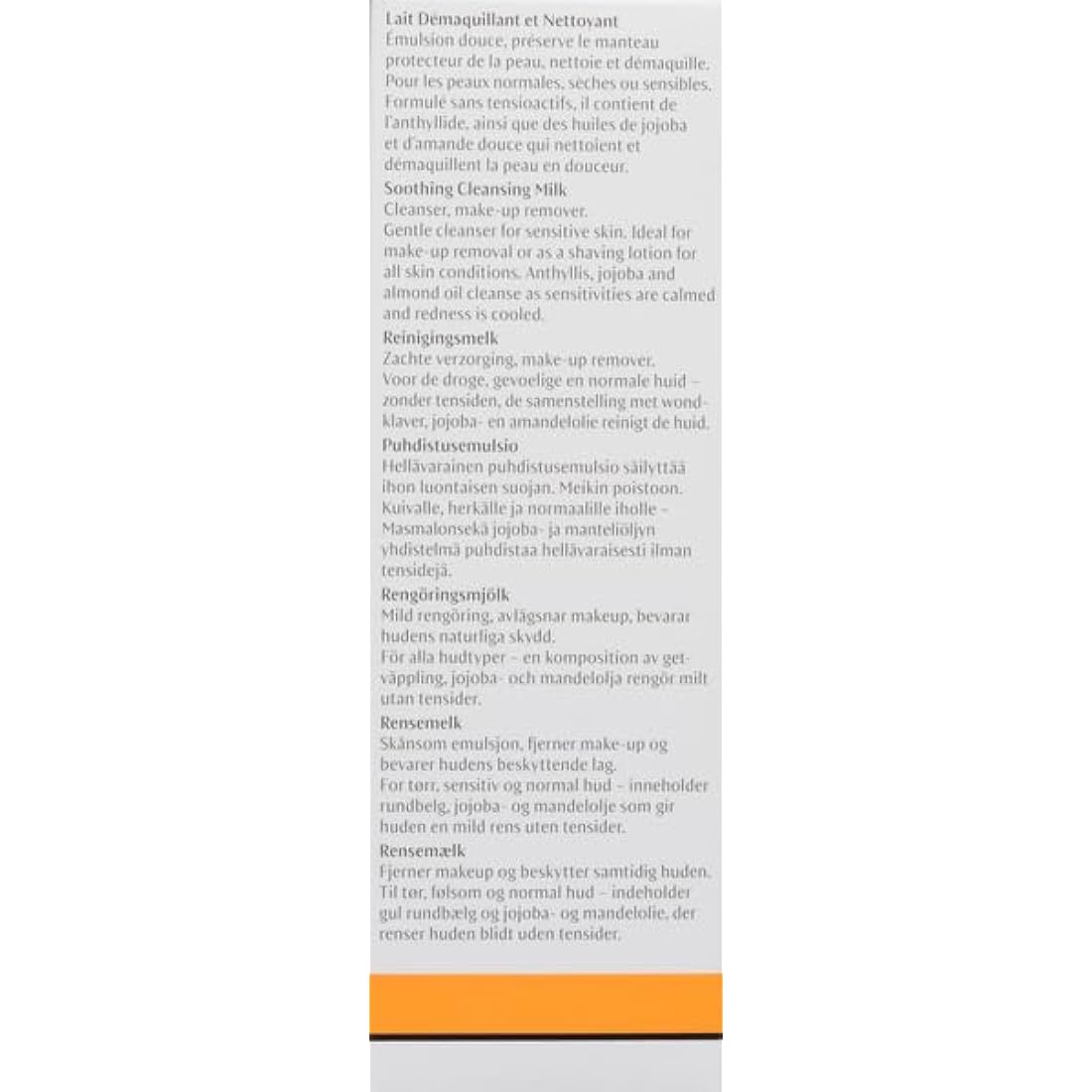 Dr. Hauschka Soothing Cleansing Milk – Organic Face Cleanser, 145 ml