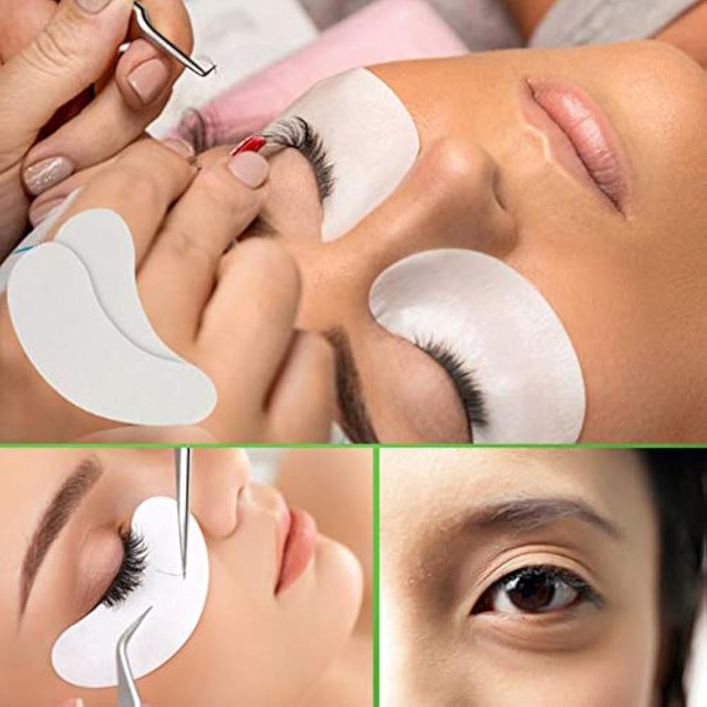 Yorgewd 100 Pairs Under Eye Gel Pads | Lint-Free Eyelash Extension Patches