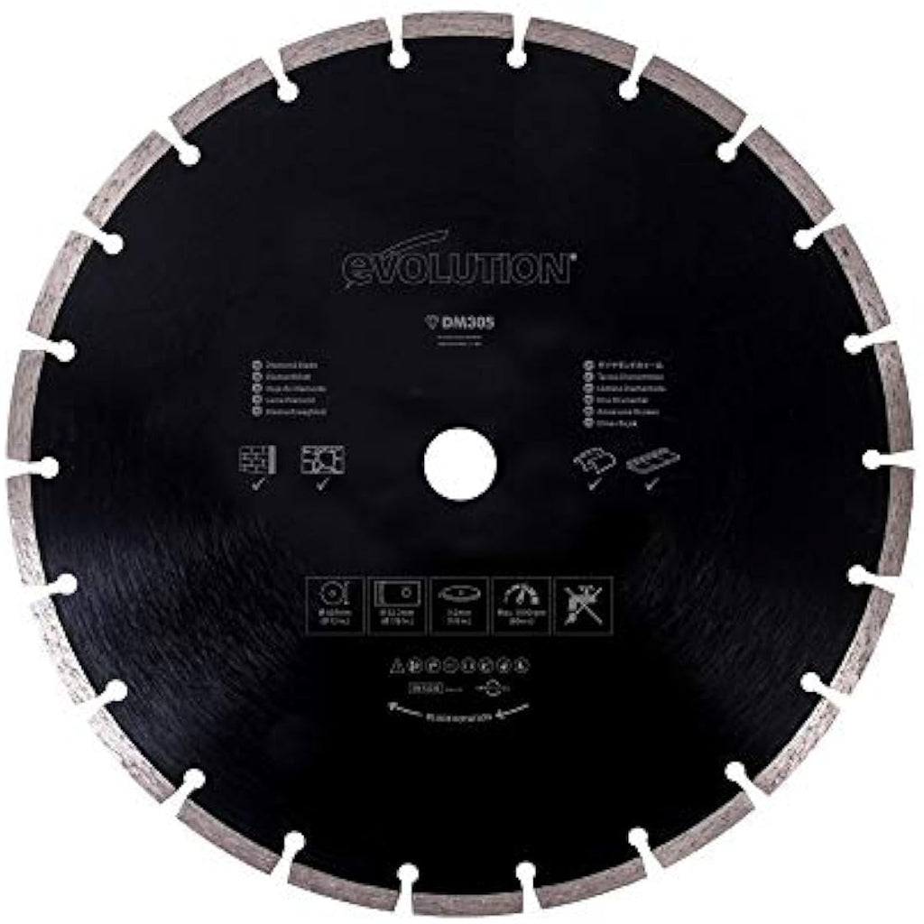 Evolution 305mm Diamond Blade for Roof Tiles and Slate |