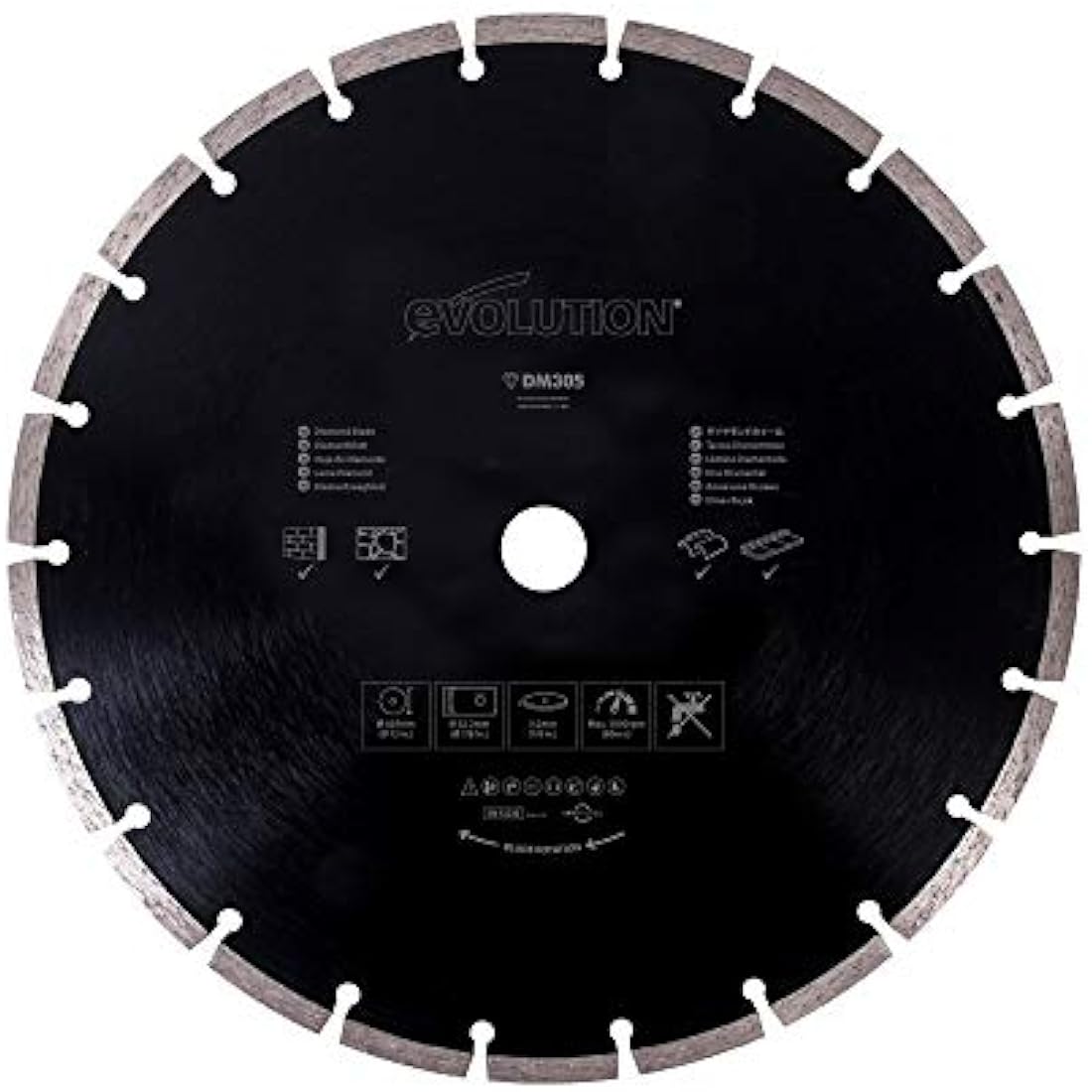 Evolution 305mm Diamond Blade for Roof Tiles and Slate |