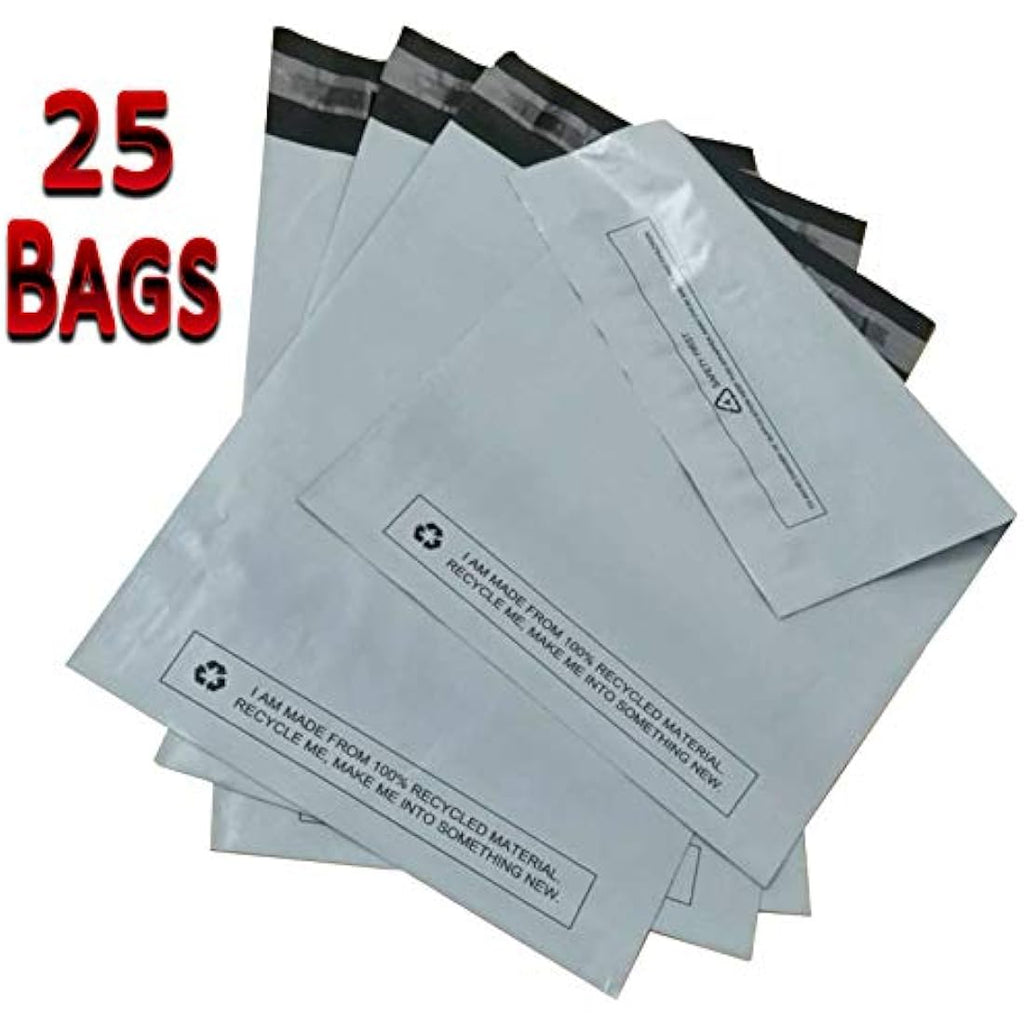 Grey Mailing Bags | 17x22" Recyclable Self-Seal Polythene