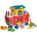 Tender Leaf Toys Wooden Noah's Ark Shape Sorter - Educational Toy