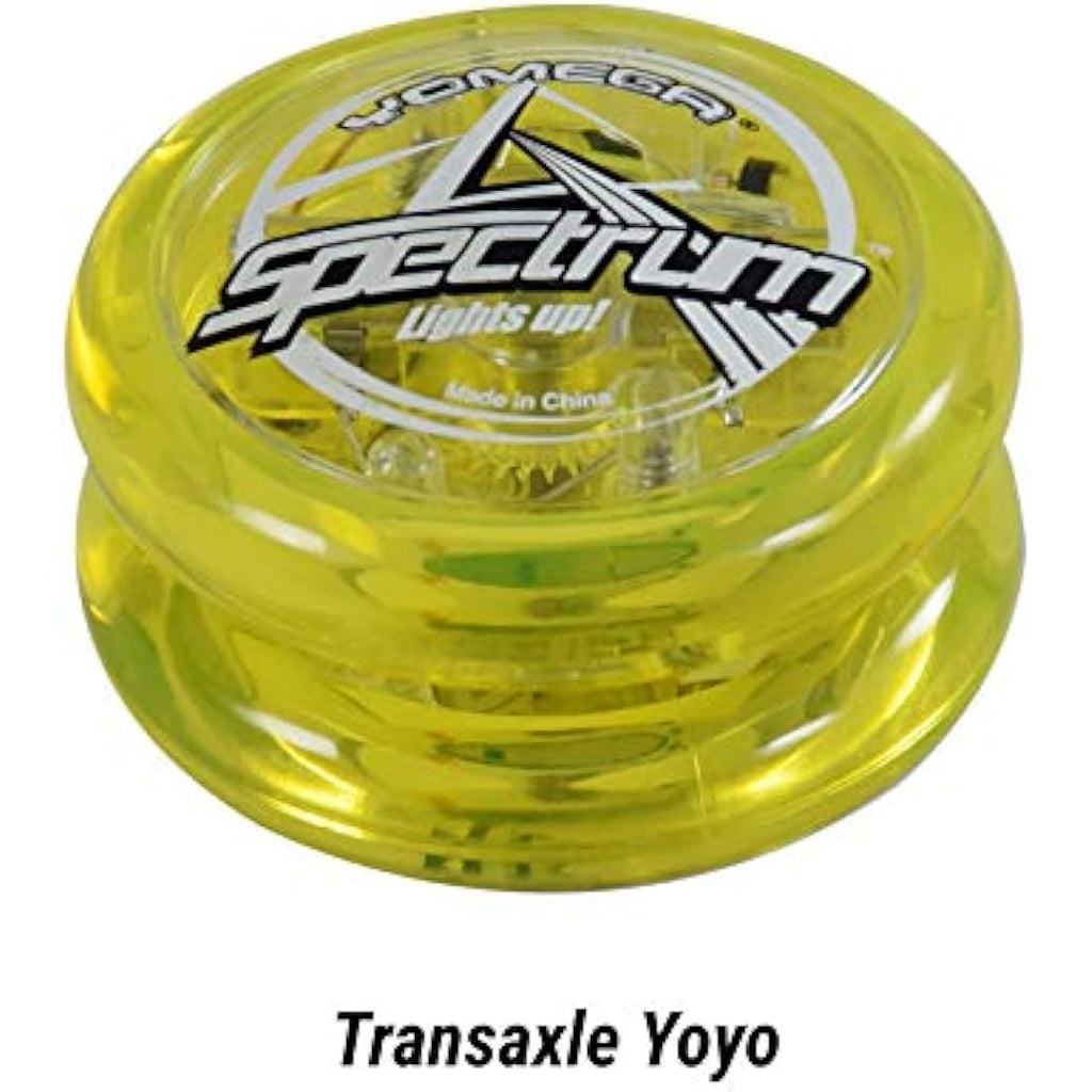 Yomega Spectrum LED Light Up Transaxle YoYo for String Tricks - Yellow