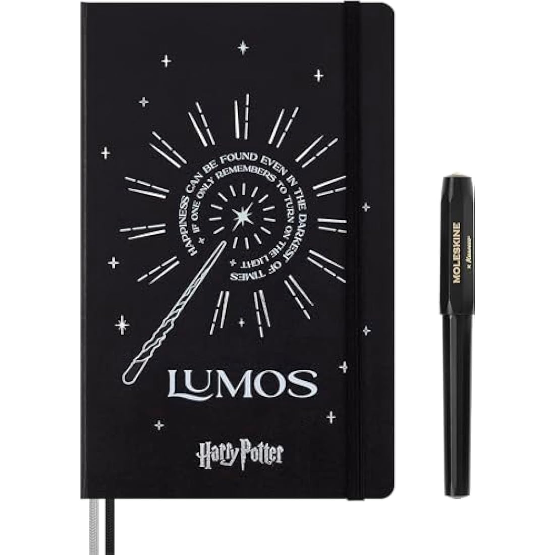 Moleskine Harry Potter Spells Gift Set | Kaweco Pen & Ruled Notebook