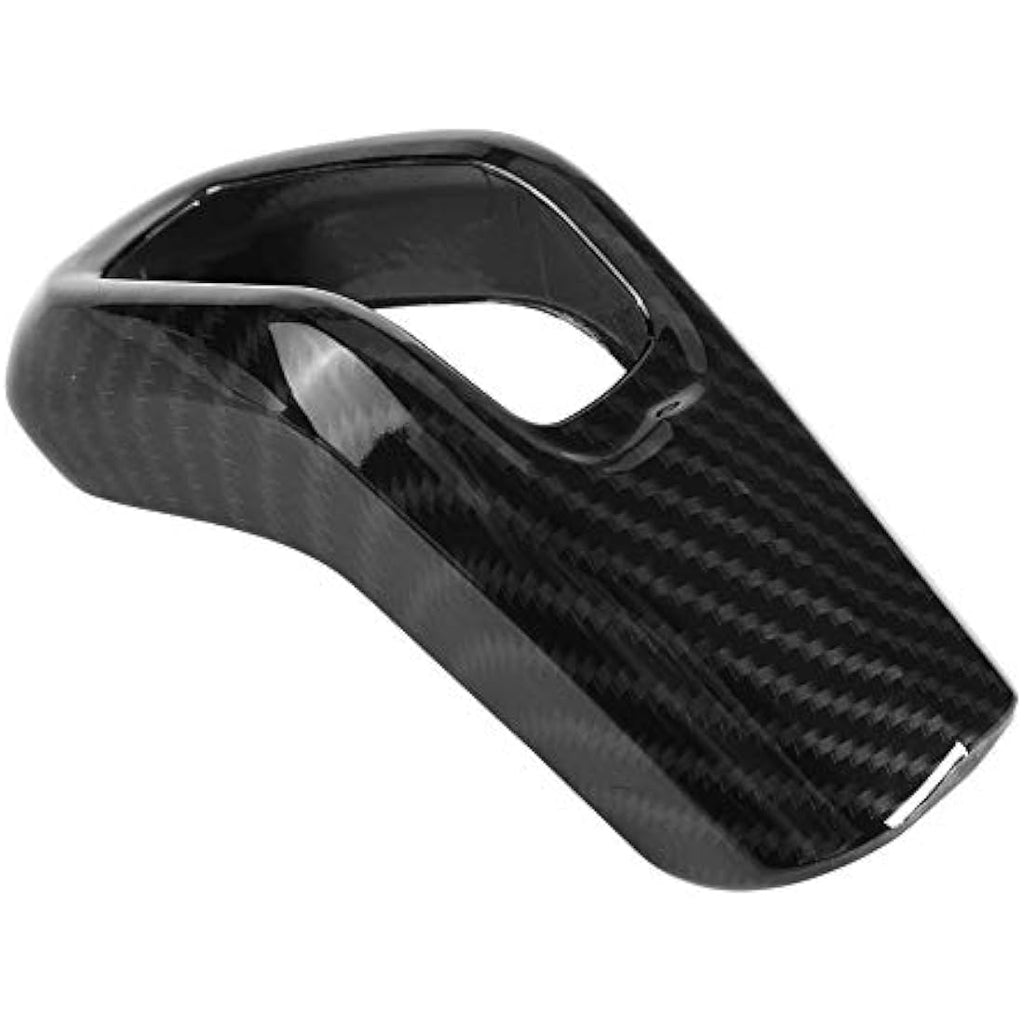 Dioche Carbon Fiber Gear Shift Knob Cover Trim for Sport 2014-2017