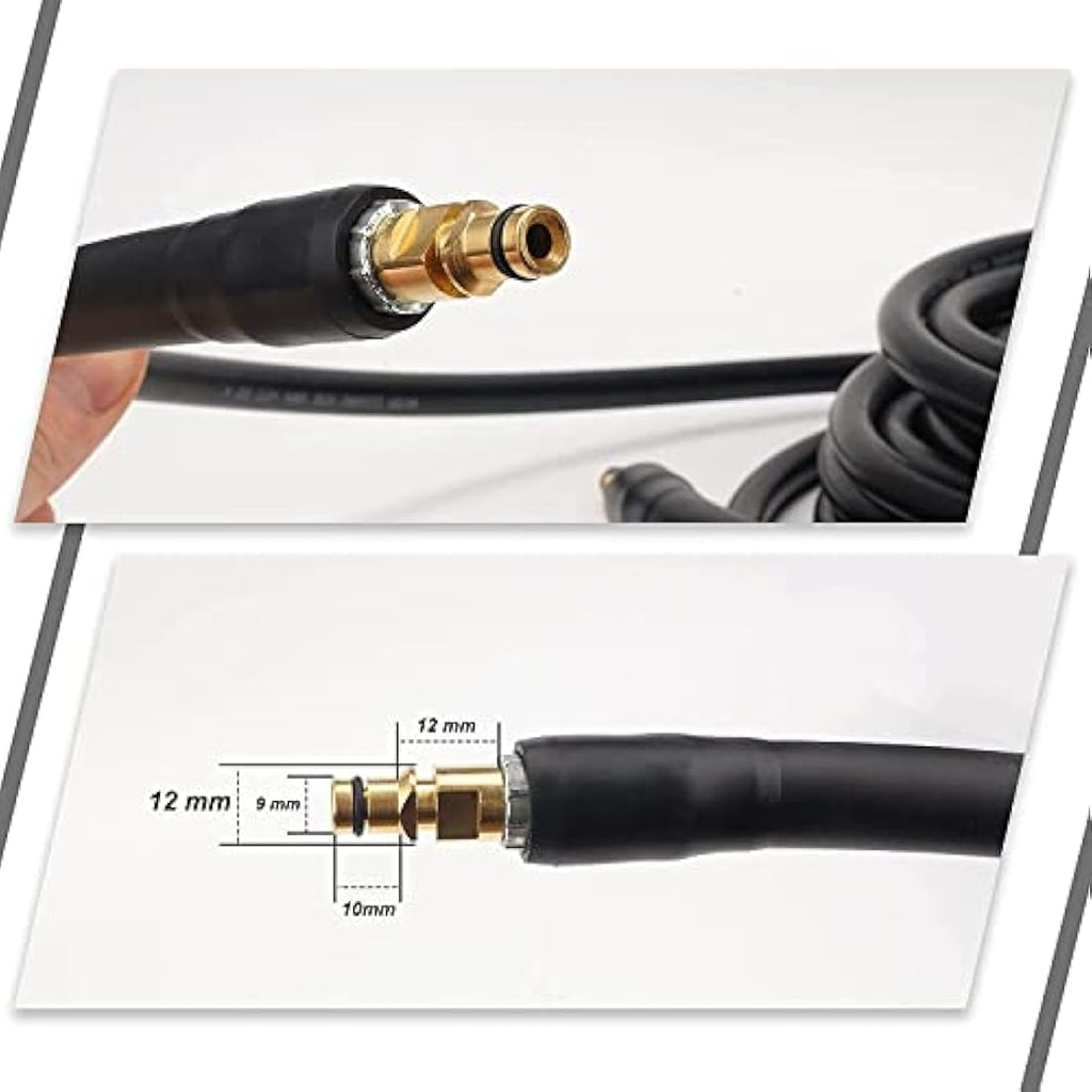 Jolof Store 20m Pressure Washer Hose for Karcher K2-K7 Quick Connect