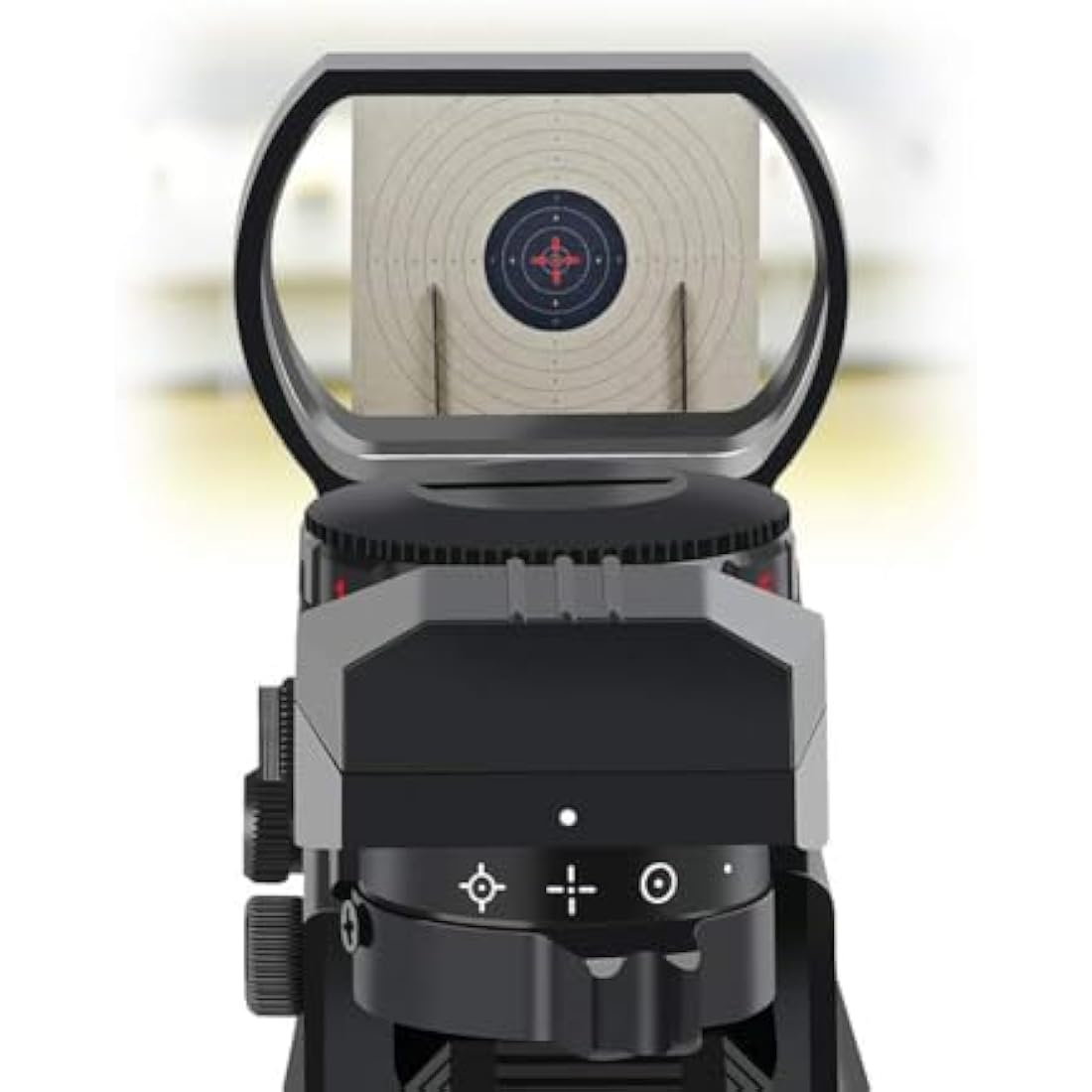Feyachi Red Dot Reflex Sight – 4 Reticle Styles for Picatinny Rail