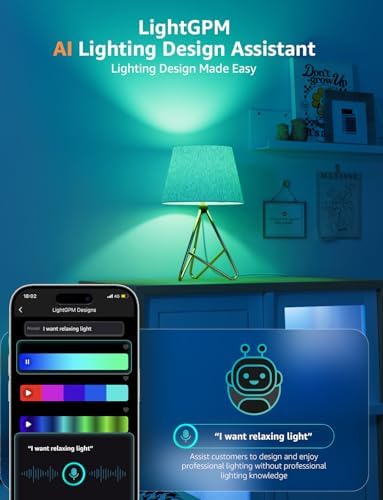 Lepro BP1 E14 AI Smart Bulb – Music Sync & Voice Control, 4 Pack