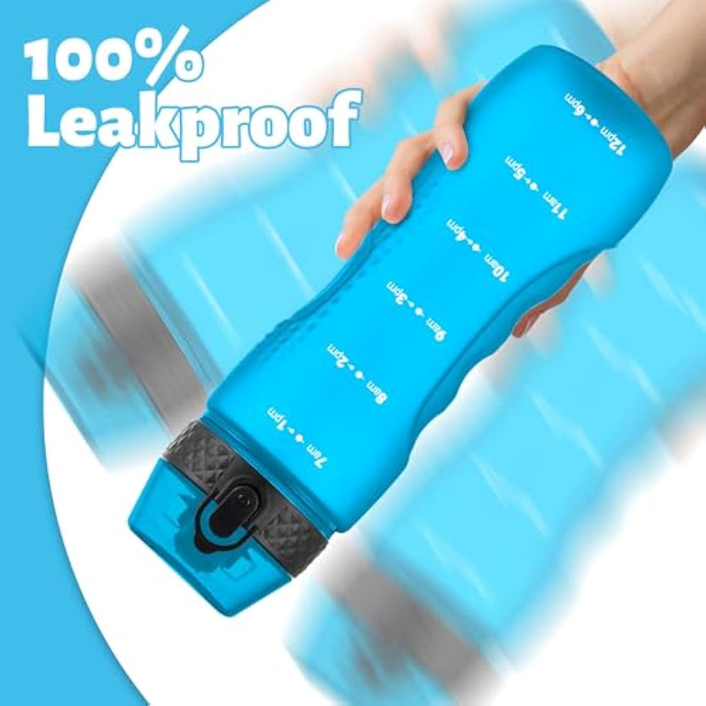 Oldley 750ml Tritan Water Bottle with Straw | Leakproof Sports Bottle