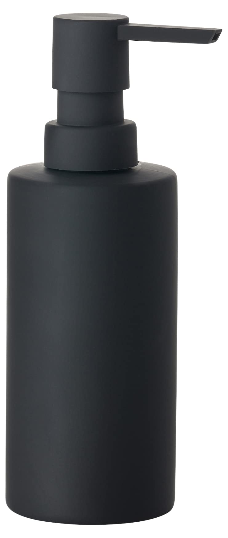 Zone Denmark Solo Ceramic Soap Dispenser – Soft Touch Black, 300ml