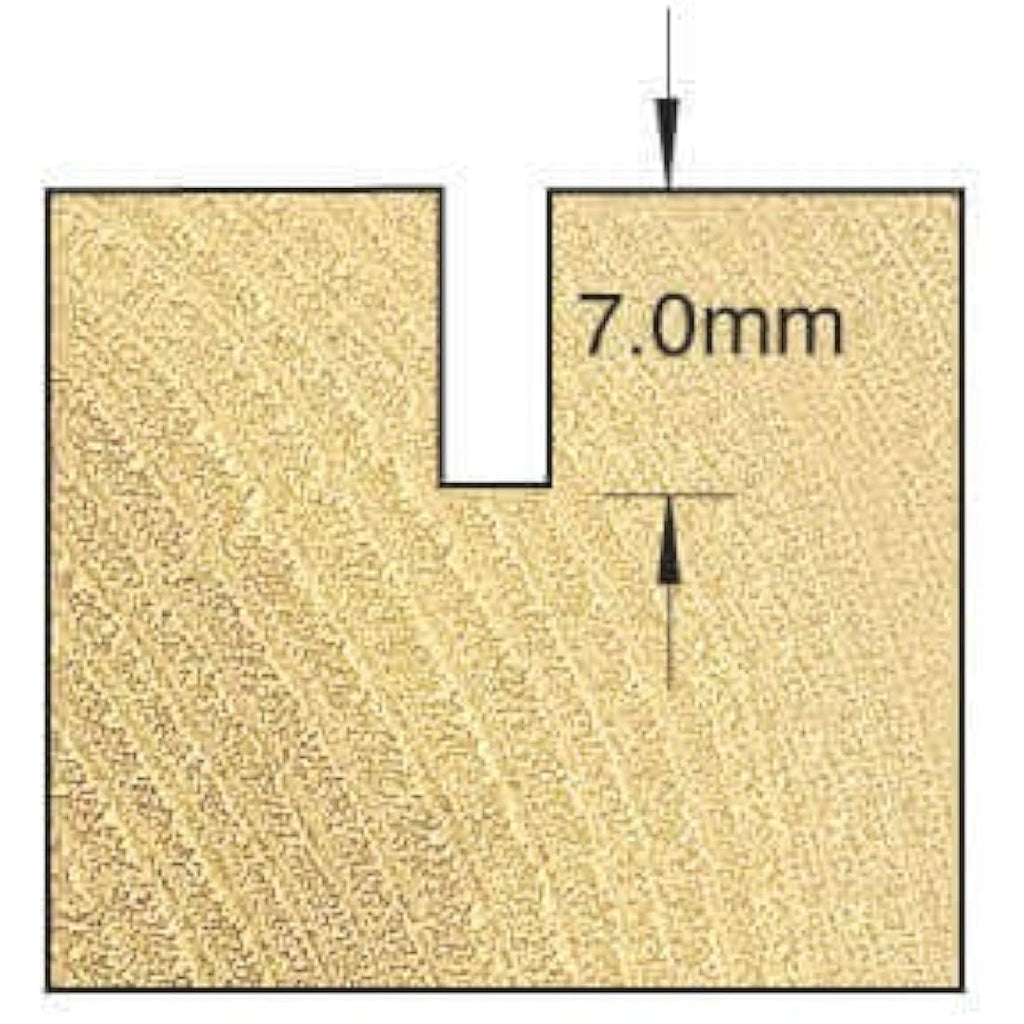 Trend Weatherseal Groover Router Bit | 1/2" Shank Tungsten Carbide