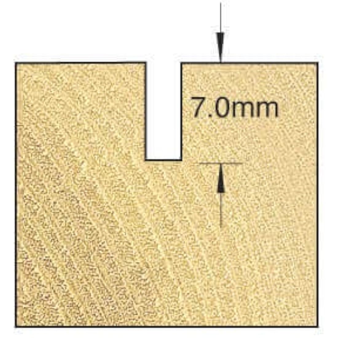 Trend Weatherseal Groover Router Bit | 1/2" Shank Tungsten Carbide
