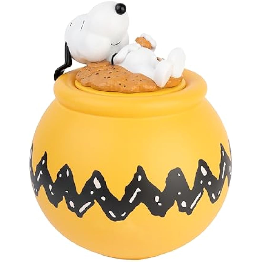 Grupo Erik Snoopy Ceramic Cookie Jar – Airtight Peanuts Biscuit Barrel