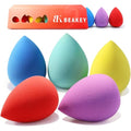 BEAKEY Makeup Sponges | 5 Pcs Latex-Free Foundation Blender Set