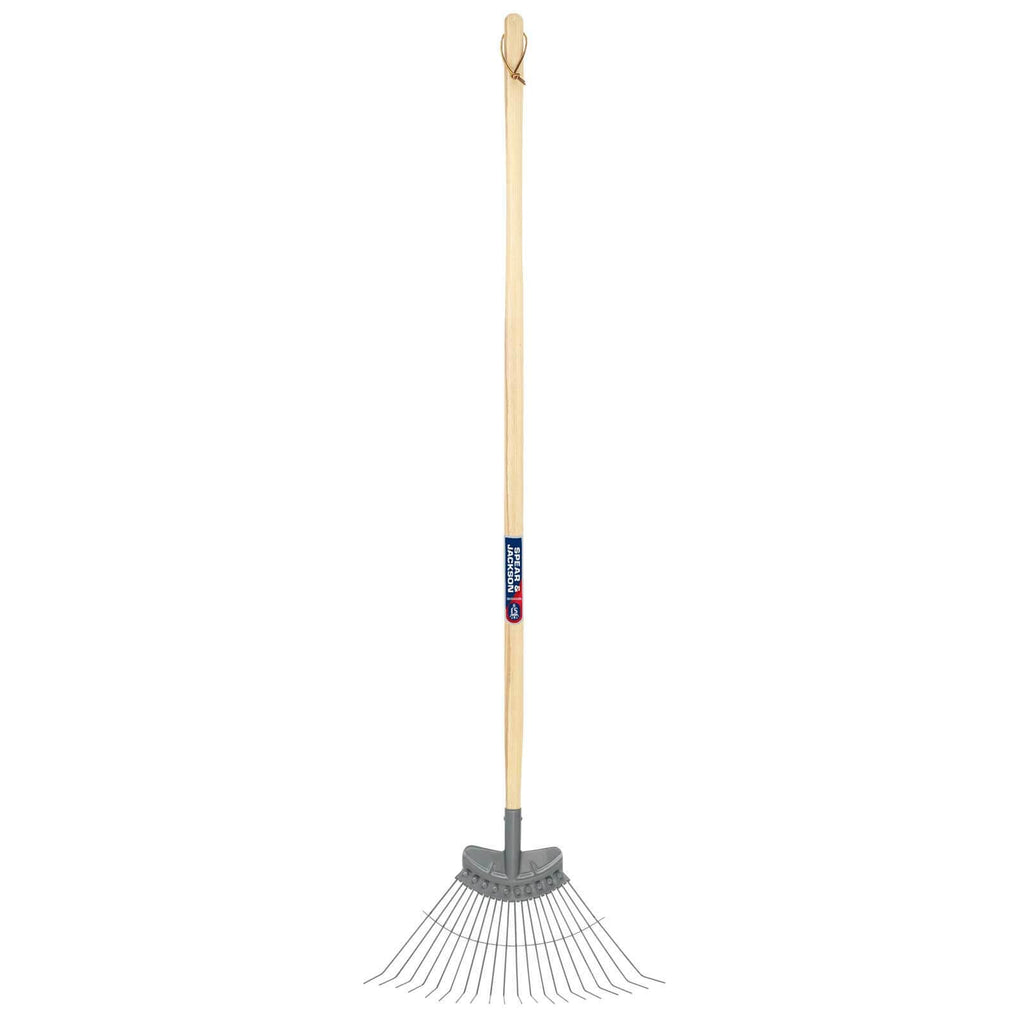 Spear & Jackson Neverbend Heavy Duty 48" Flexo Lawn Rake – 20 Tine