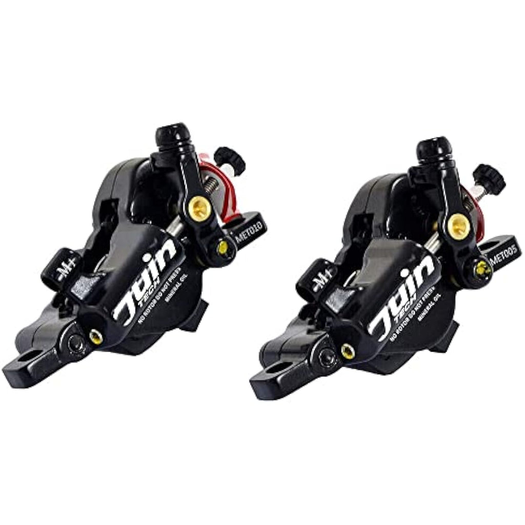 Juin Tech M1 Hydraulic Disc Brake Set - Dual-Piston MTB E-Bike Brakes