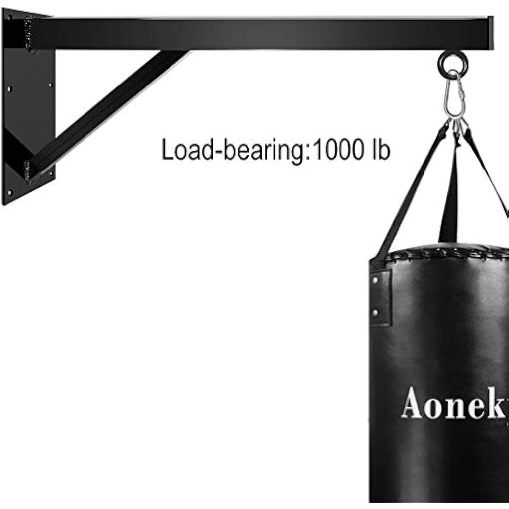Aoneky Heavy Duty Boxing Bag Wall Mount Bracket – 200KG Capacity