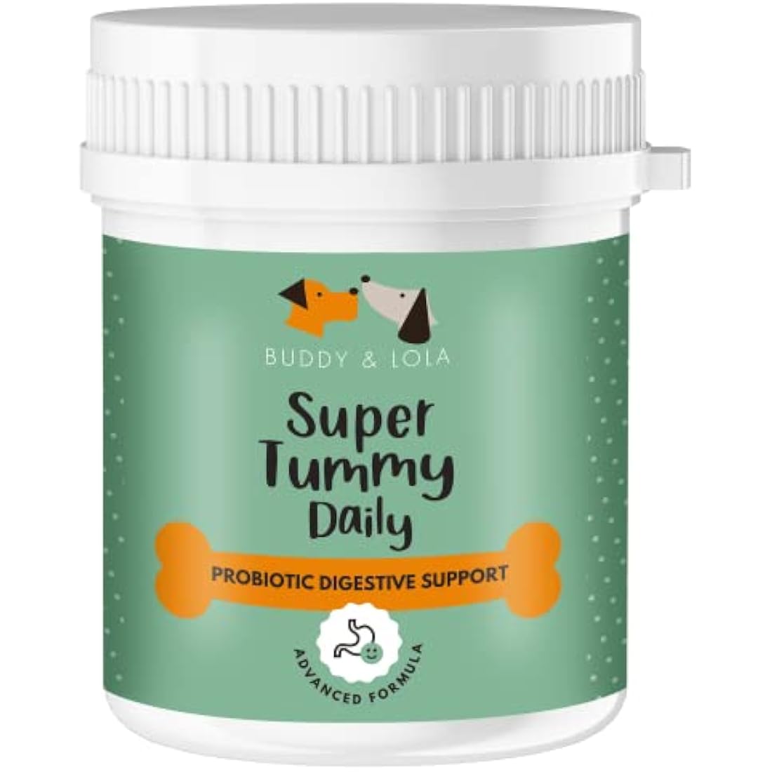 Buddy & Lola Dog Probiotics & Prebiotics Powder – Digestive Support 300g