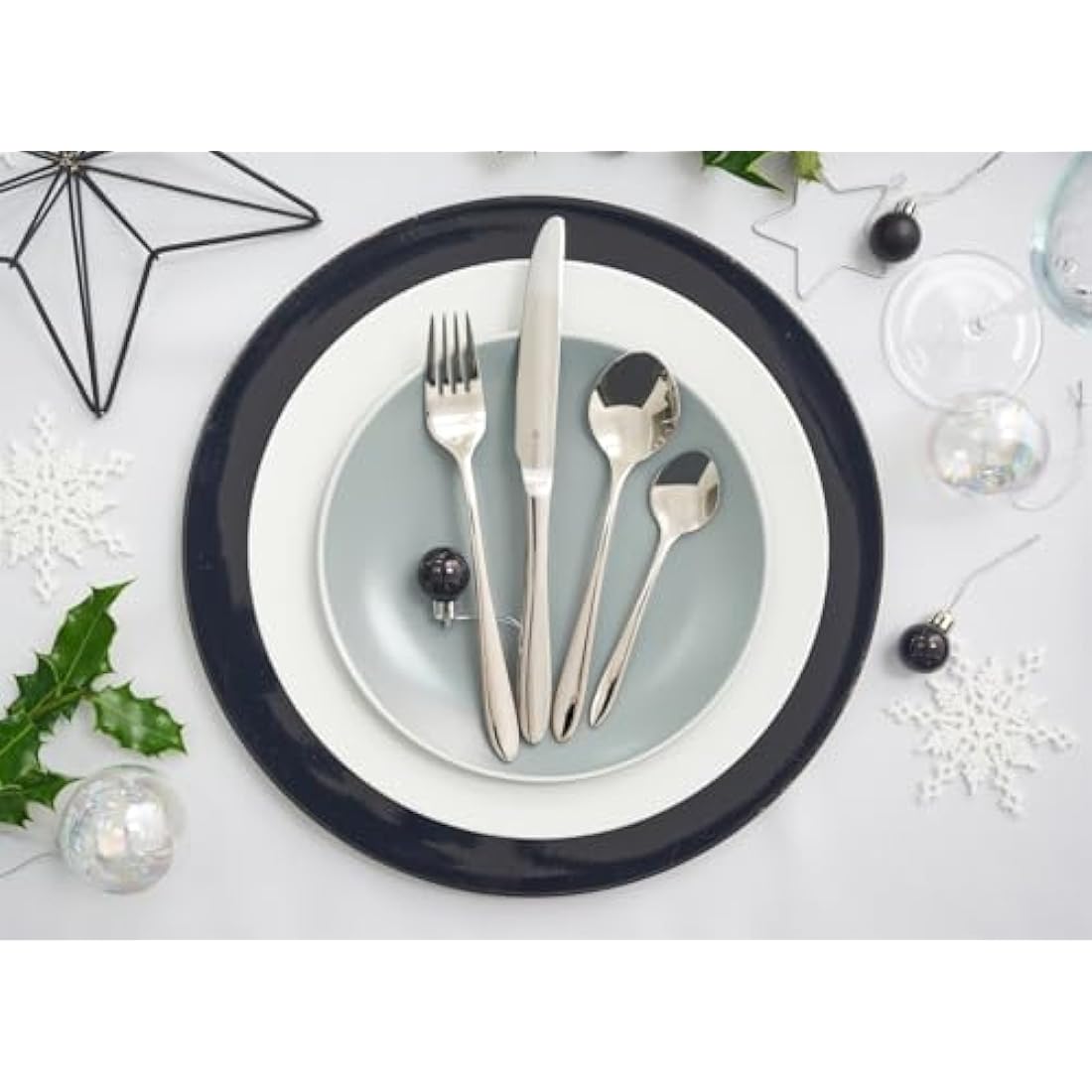 Viners Eden 44 Piece 18/10 Stainless Steel Cutlery Set with Gift Box
