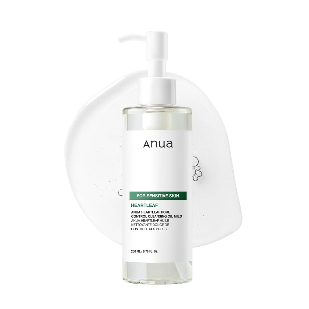 ANUA Heartleaf Pore Cleansing Oil Mild | Sensitive Skin Face Wash 200ml