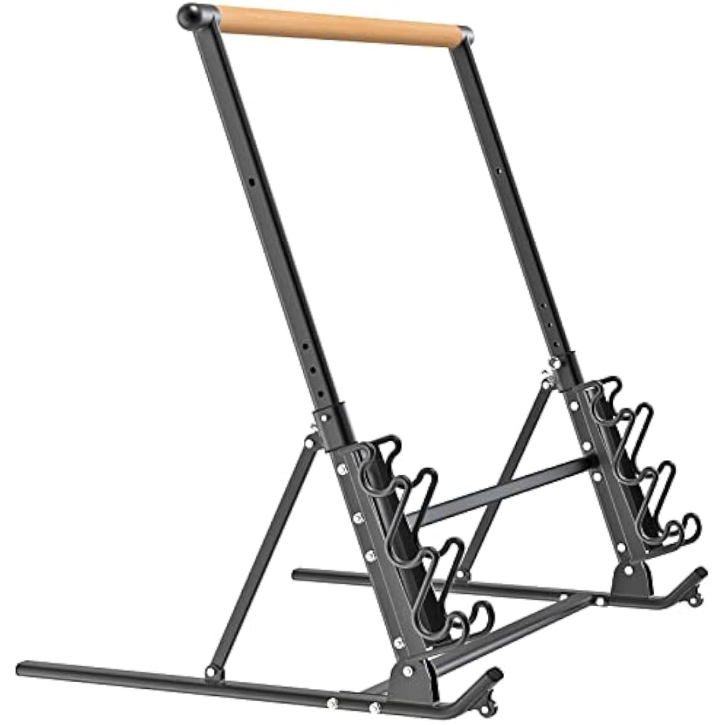 Portable Ballet Barre – Foldable Cherry Wood Dance Bar for Home