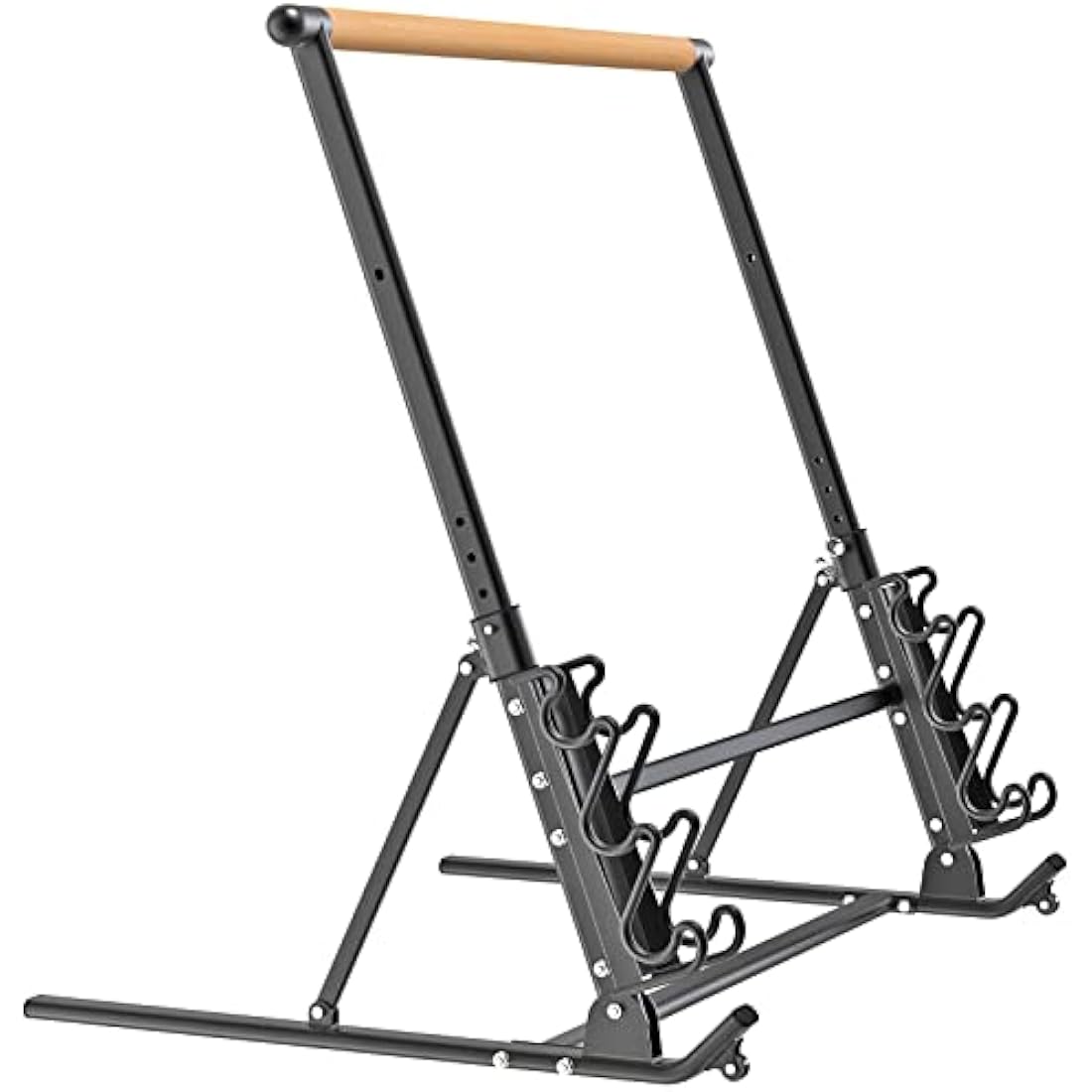 Portable Ballet Barre – Foldable Cherry Wood Dance Bar for Home