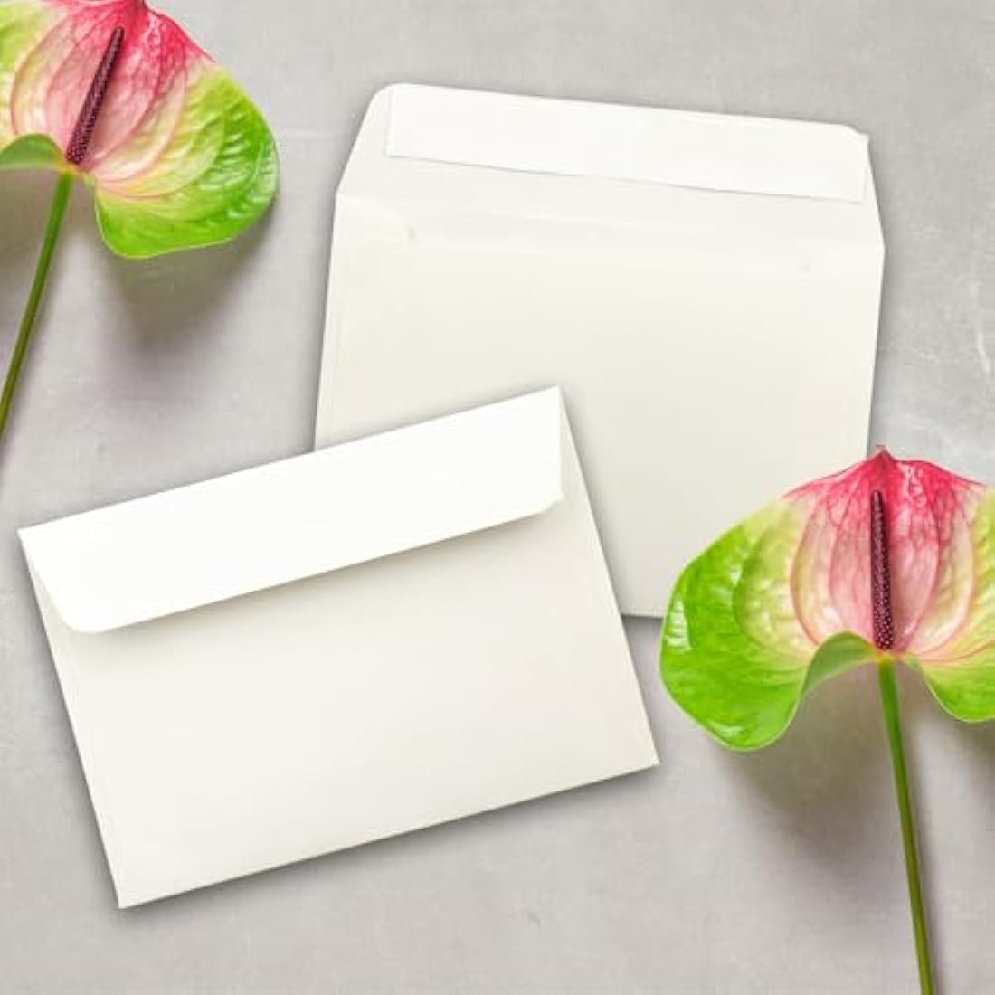 Gustav Neuser C6 Envelopes - Natural White Self-Adhesive - 200 Pack
