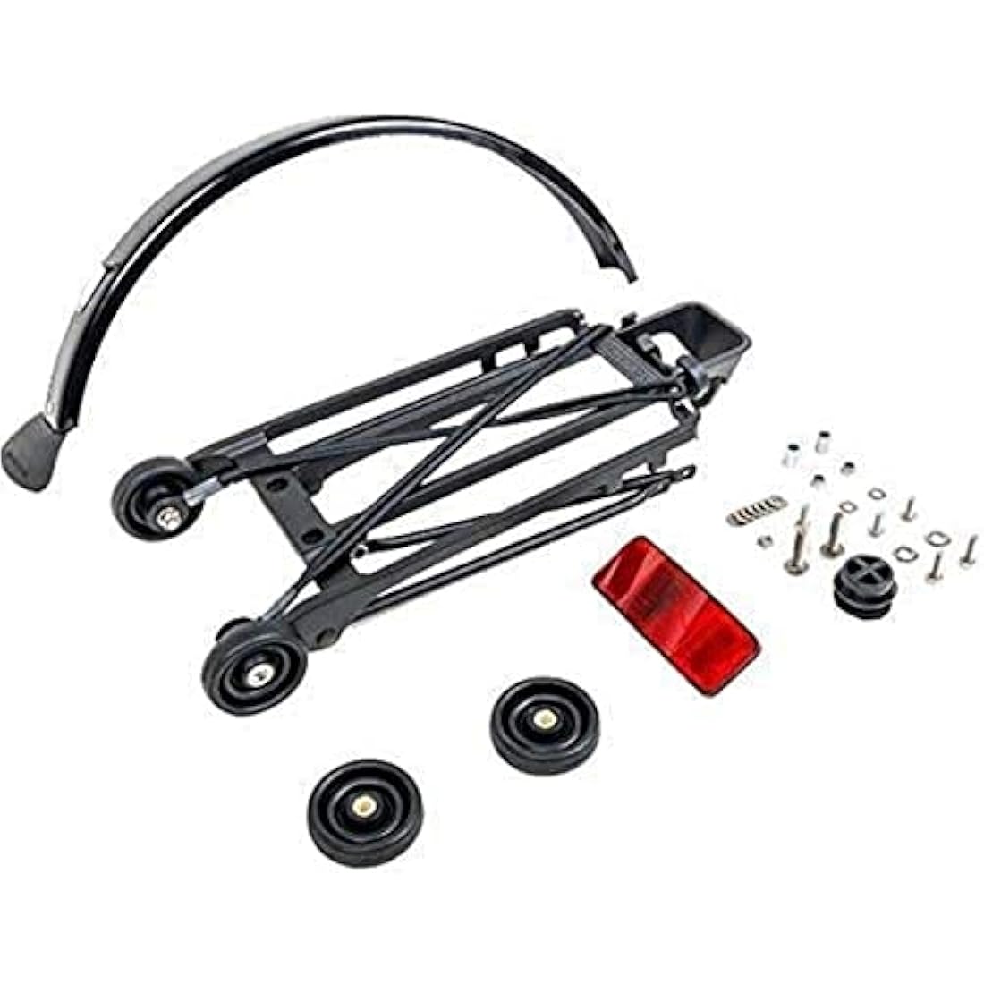London Craftwork Brompton Complete Rear Rack Set - Black Edition