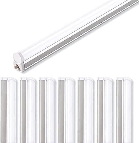 Barrina T5 LED Batten Light 4ft | 6500K Super Bright Garage Shop Lights 8-Pack