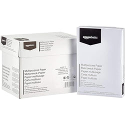 Amazon Basics A4 Printer Paper | 80 GSM Multi-Purpose White - 2500 Sheets